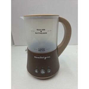 Nostalgia Hot Chocolate Milk Frother Electric Maker Cold Hot Foam Frother